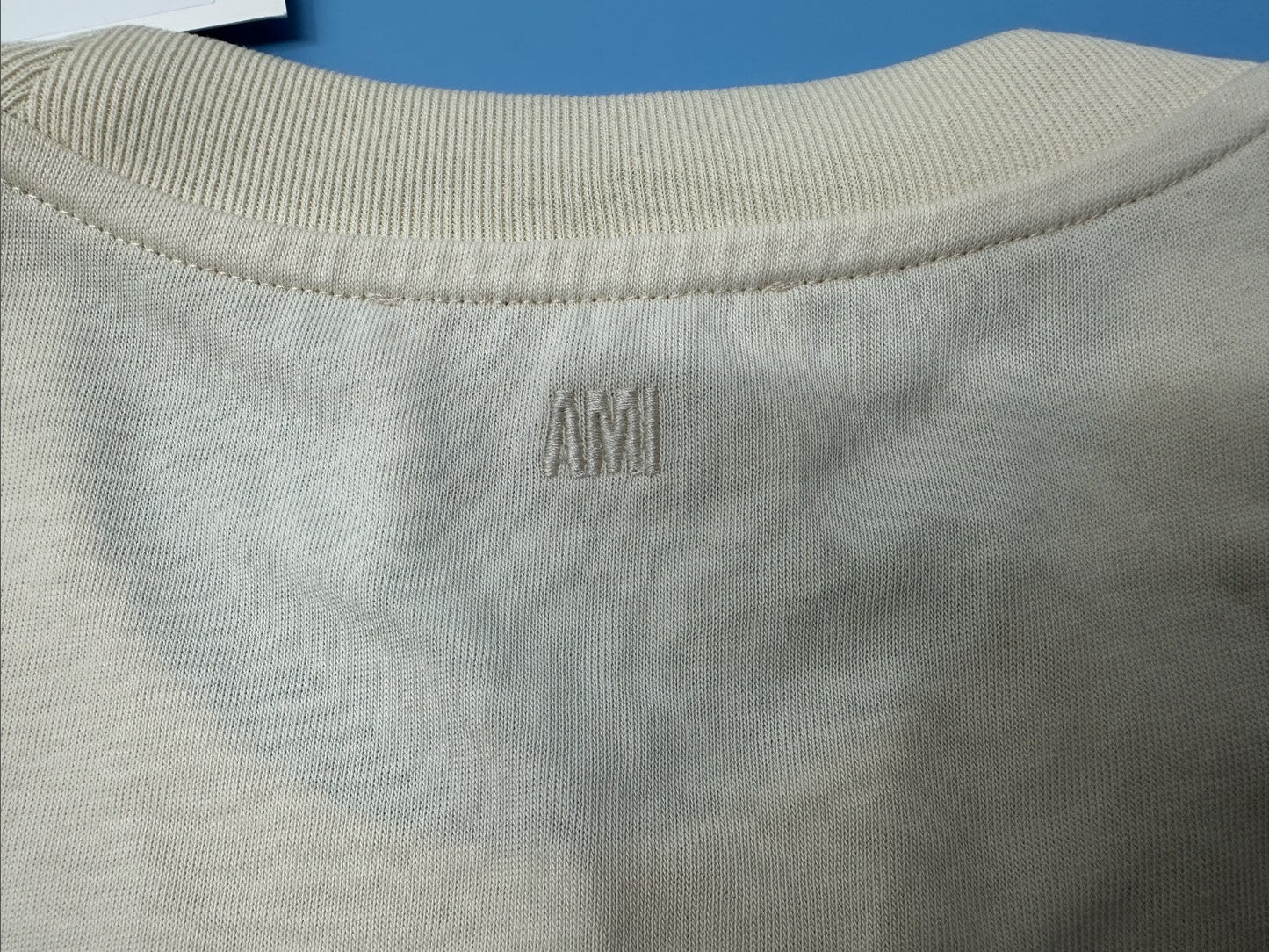 아미 빅 로고 반팔티