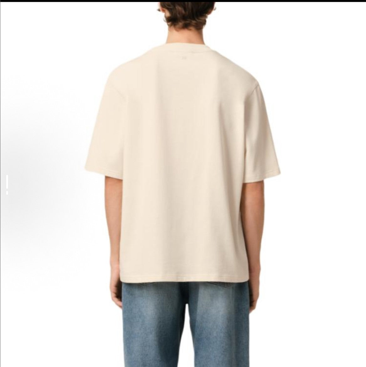 아미 빅 로고 반팔티