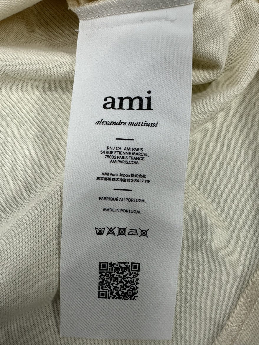 아미 빅 로고 반팔티