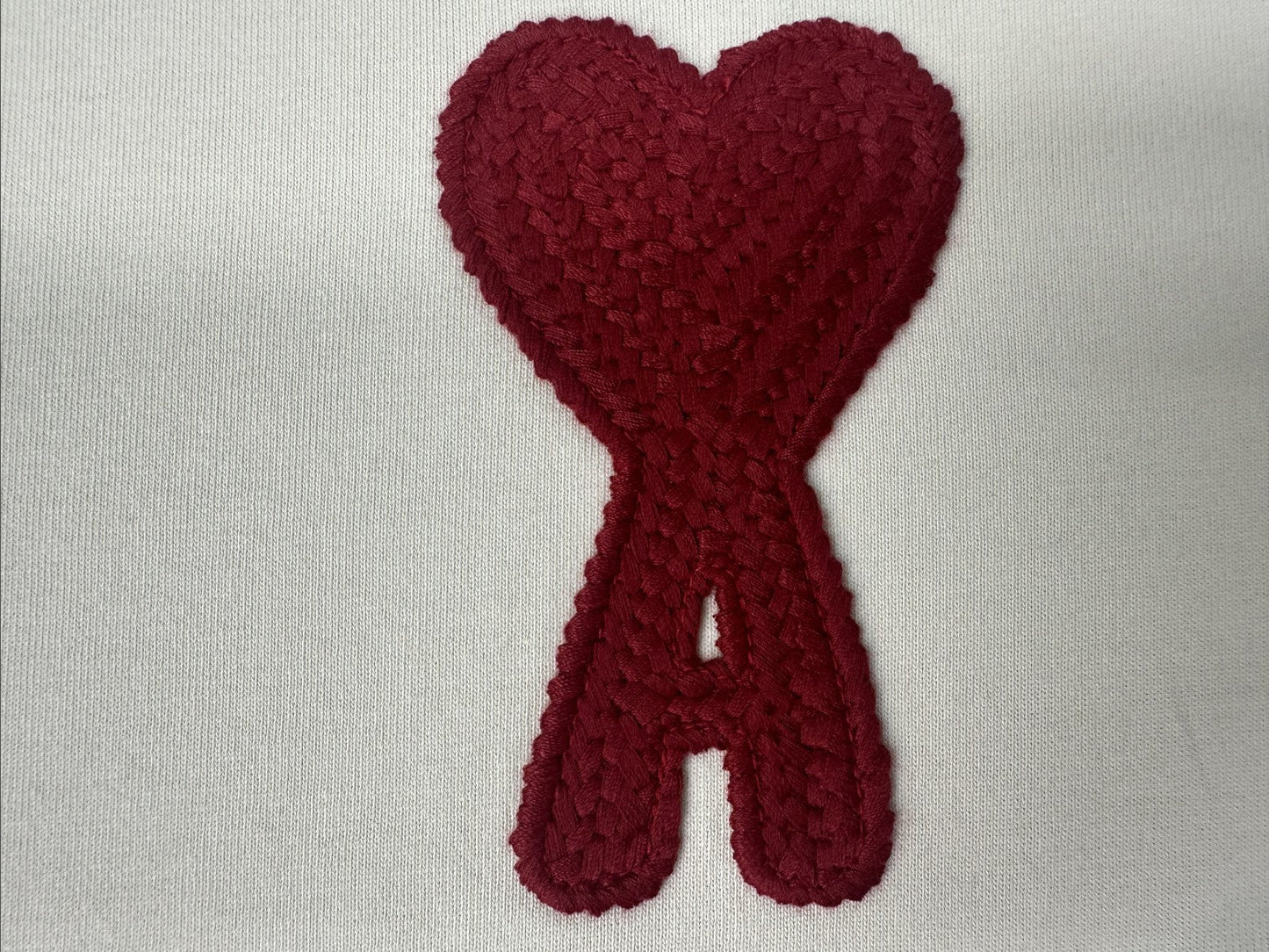 아미 빅 로고 반팔티