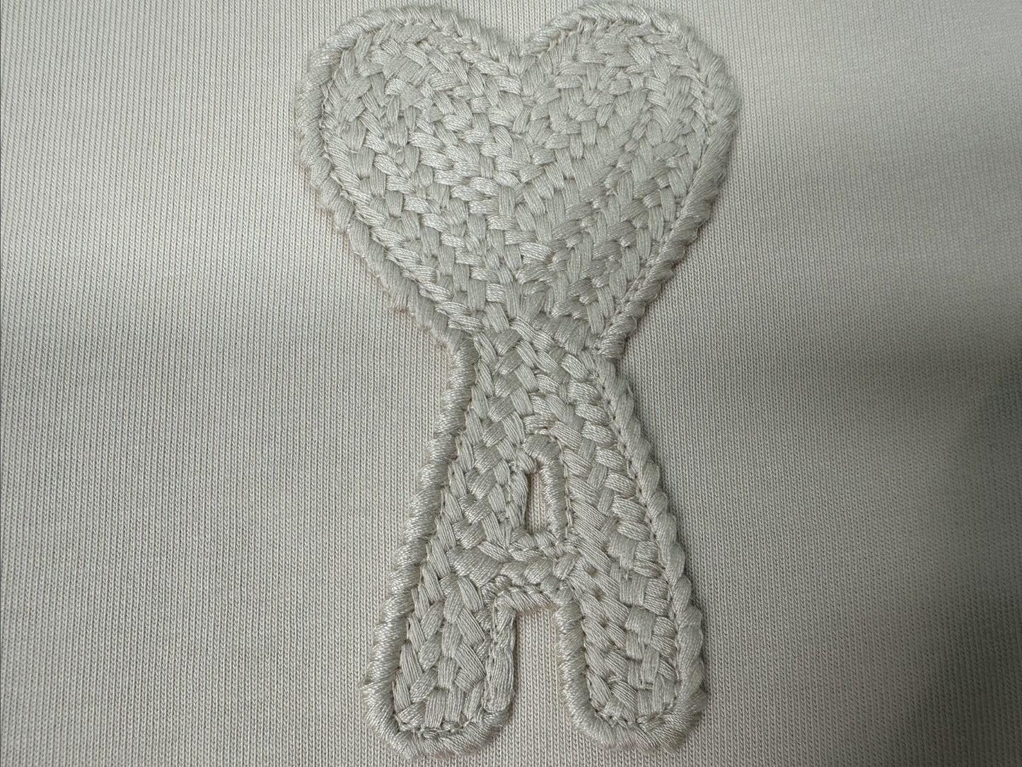 아미 빅 로고 반팔티