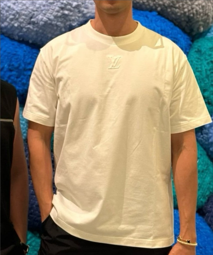 루이비통 LV 입체 로고 반팔티