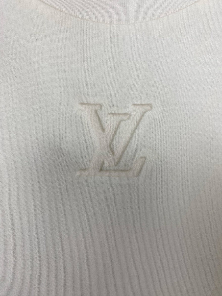 루이비통 LV 입체 로고 반팔티