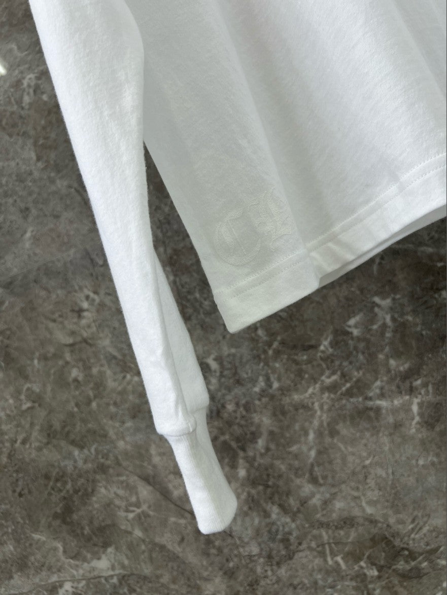 크롬하츠 포켓 로고 긴팔티