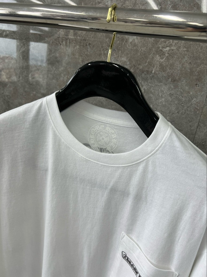 크롬하츠 포켓 로고 긴팔티