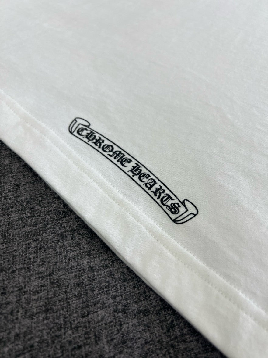 크롬하츠 포켓 로고 긴팔티