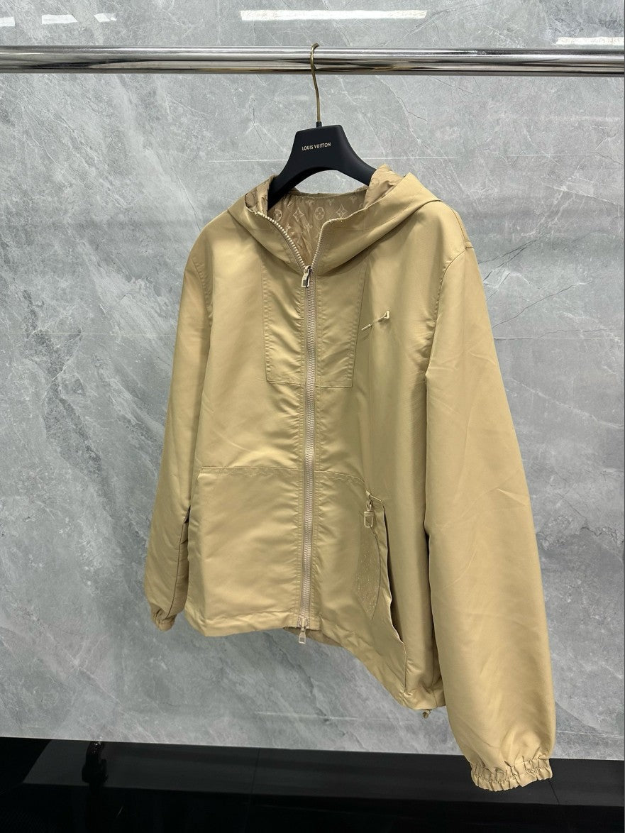 루이비통 리버시블 후드 집업 자켓