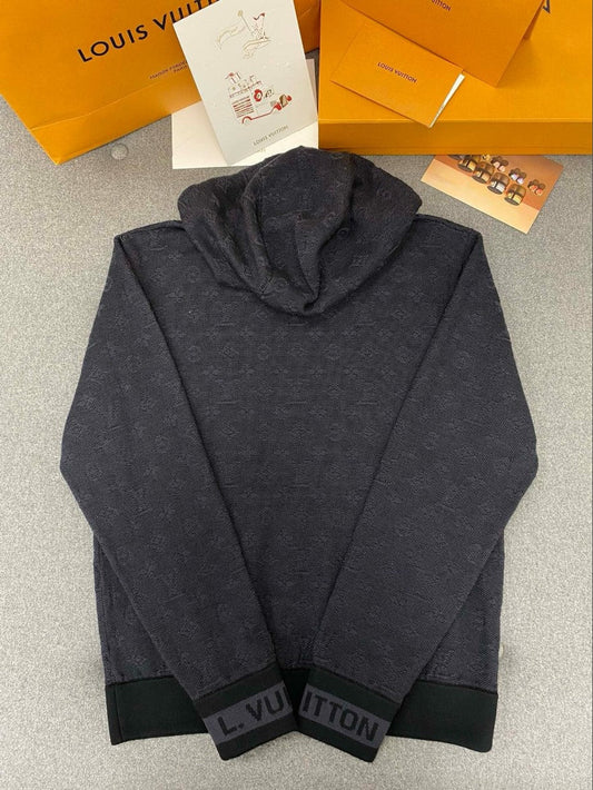 루이비통 LV 소매 로고 후드티