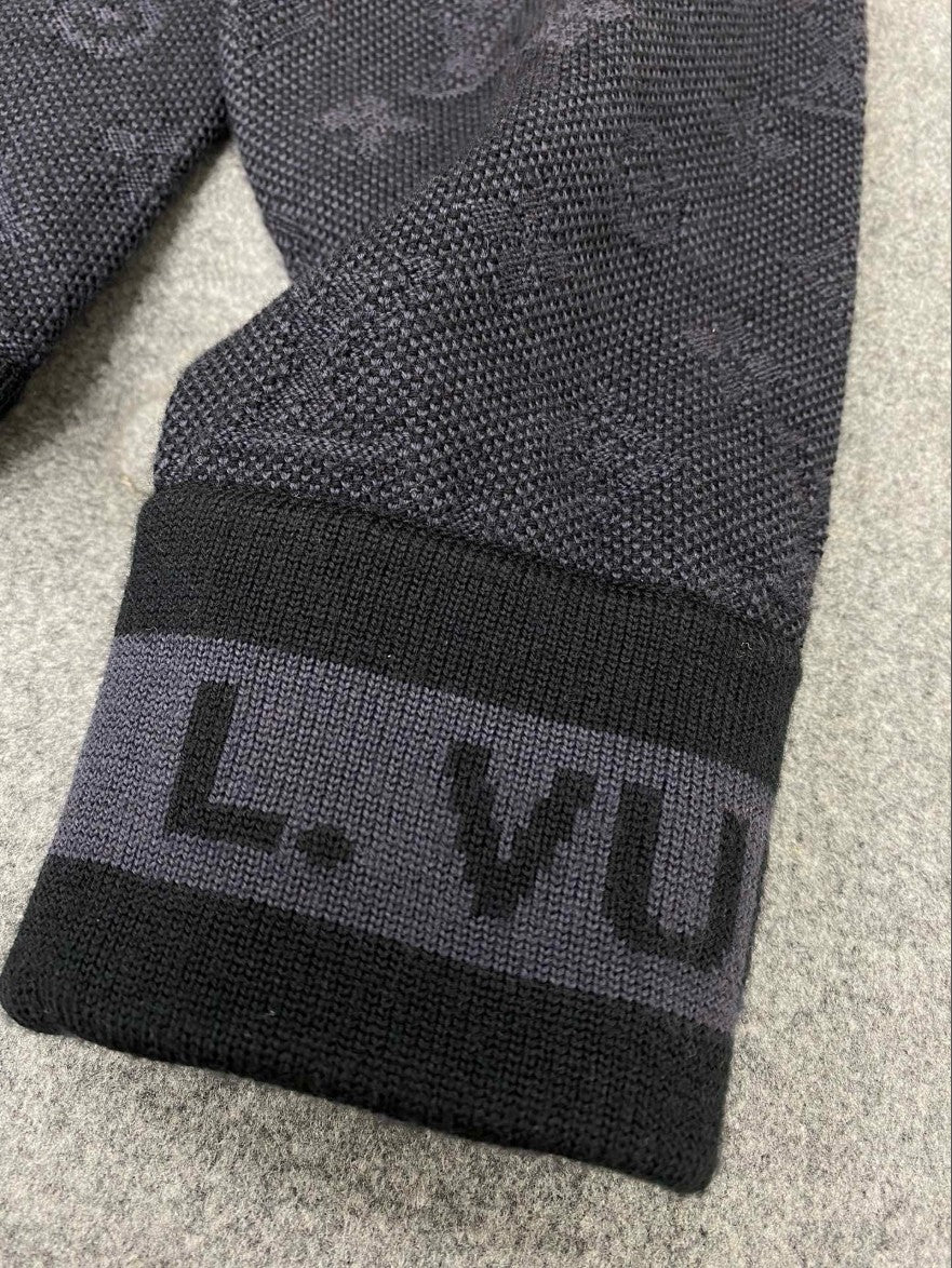 루이비통 LV 소매 로고 후드티