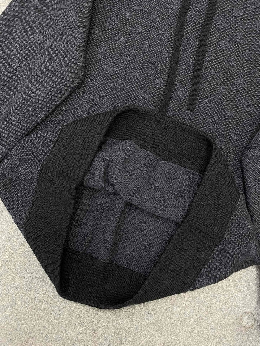 루이비통 LV 소매 로고 후드티