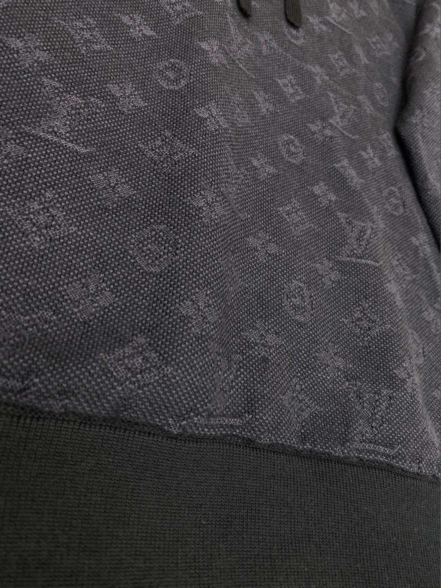 루이비통 LV 소매 로고 후드티