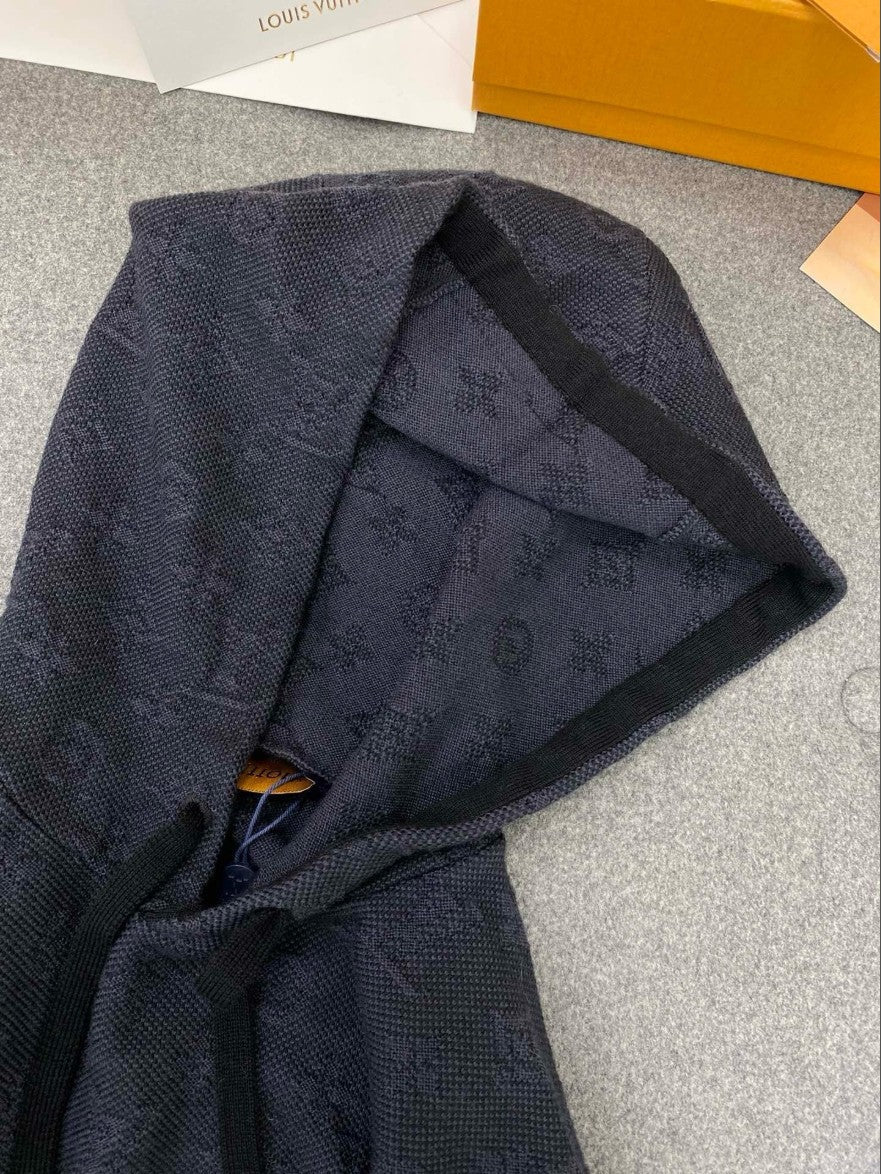 루이비통 LV 소매 로고 후드티