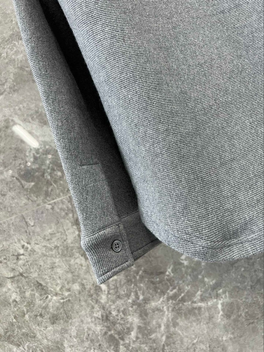 톰브라운 가슴 삼선 셔츠 남방 자켓