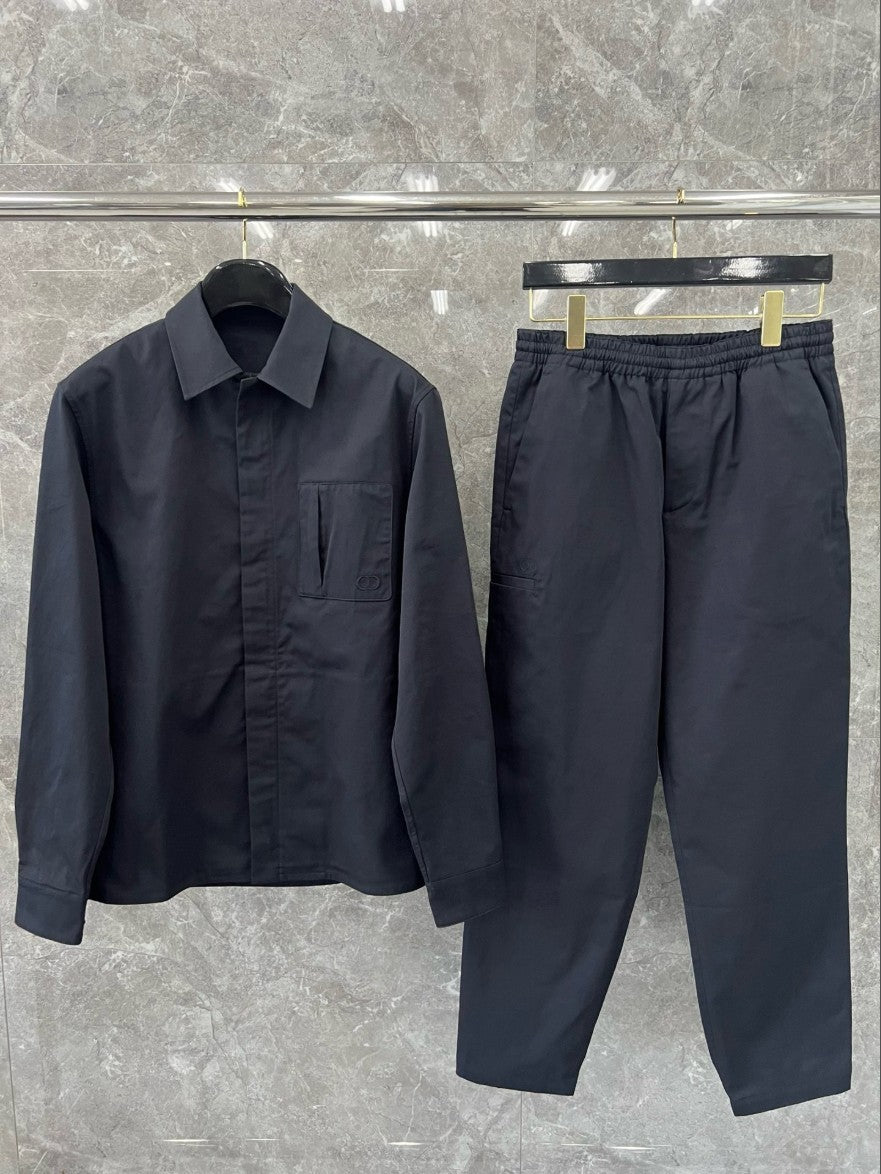 디올 CD 로고 캐쥬얼 바지