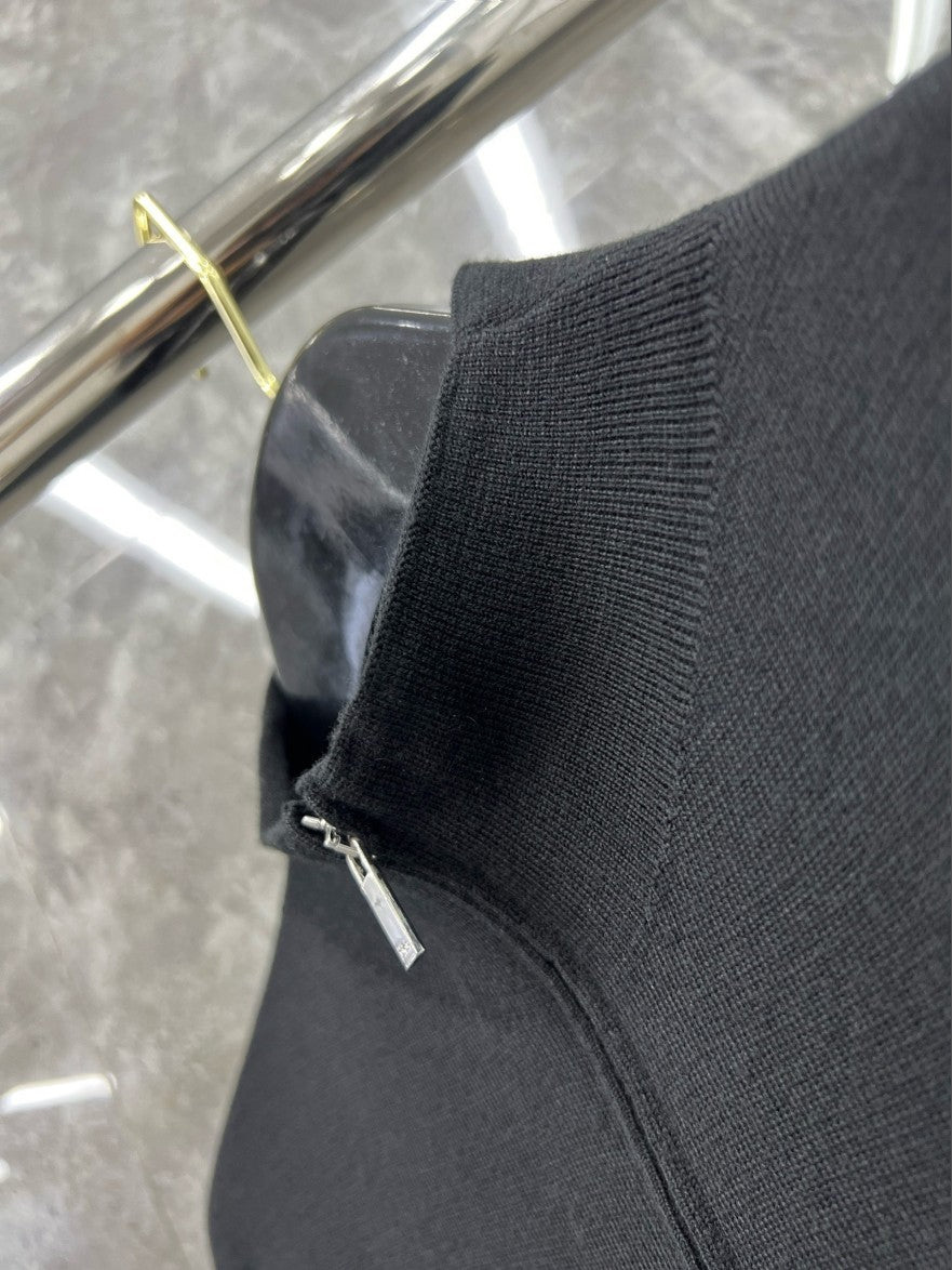 디올 투웨이 울 니트 집업