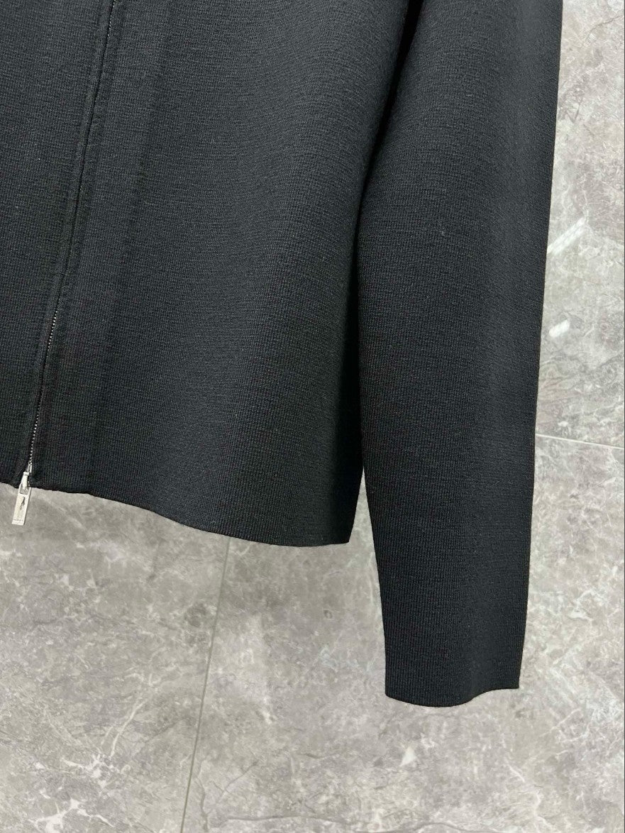 디올 투웨이 울 니트 집업