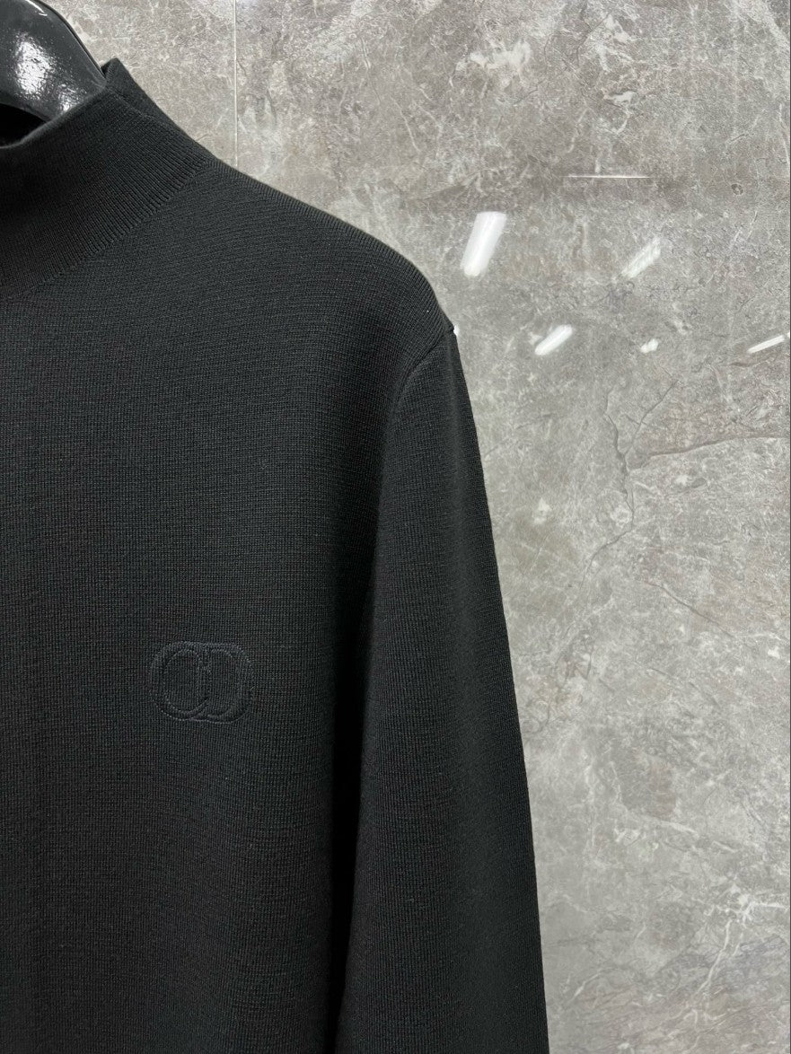 디올 투웨이 울 니트 집업