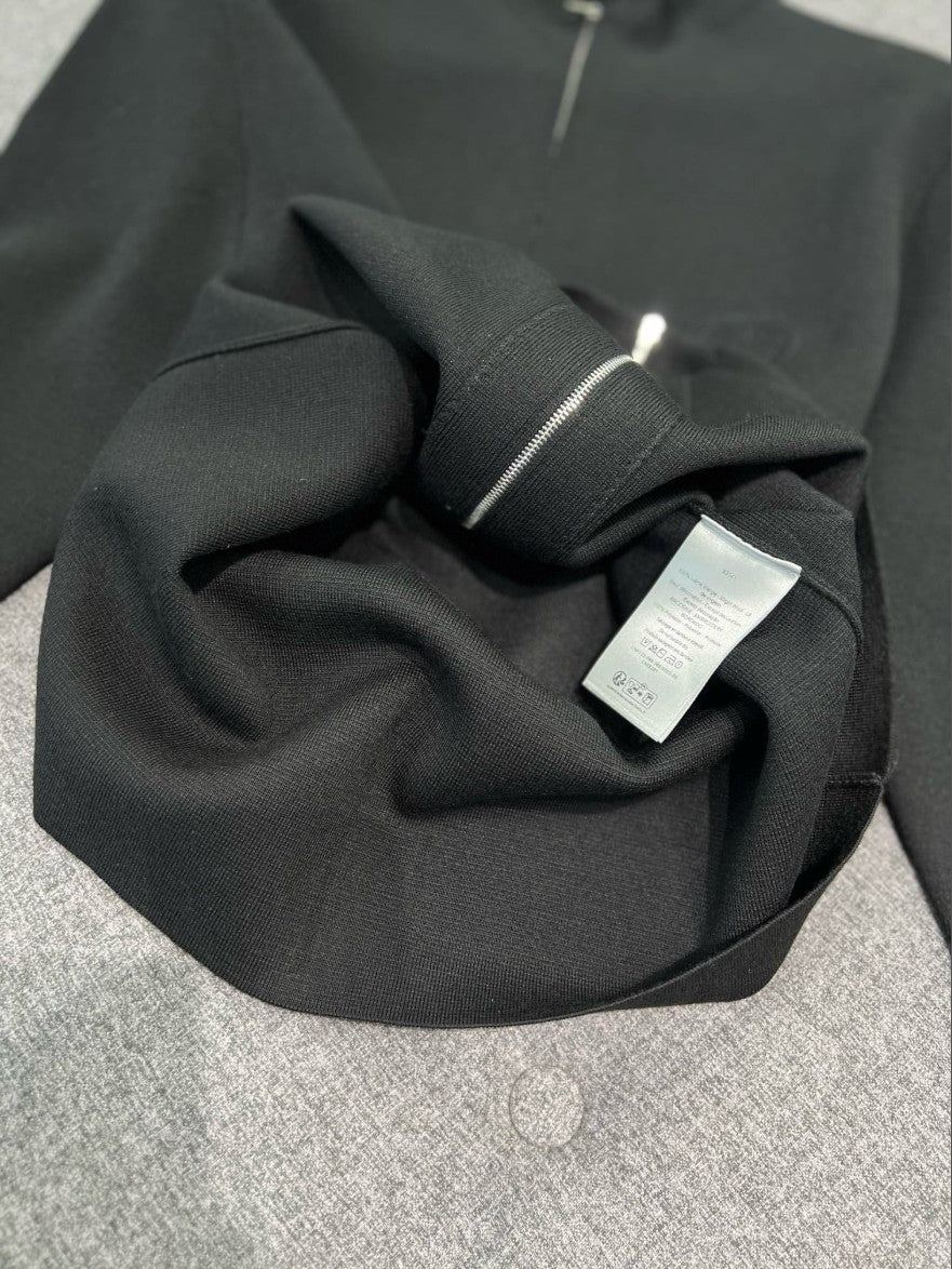 디올 투웨이 울 니트 집업