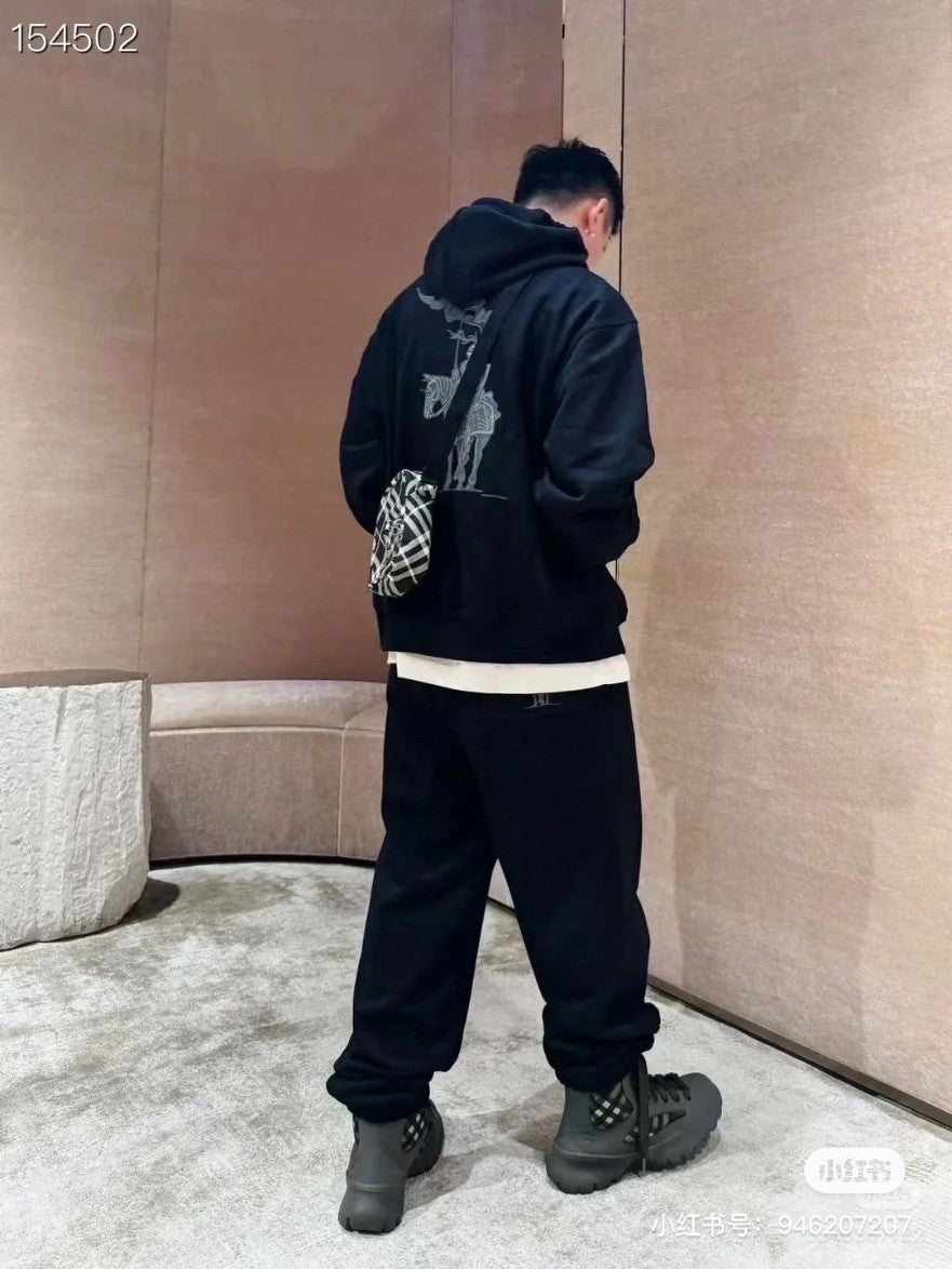 버버리 방패 로고 바지