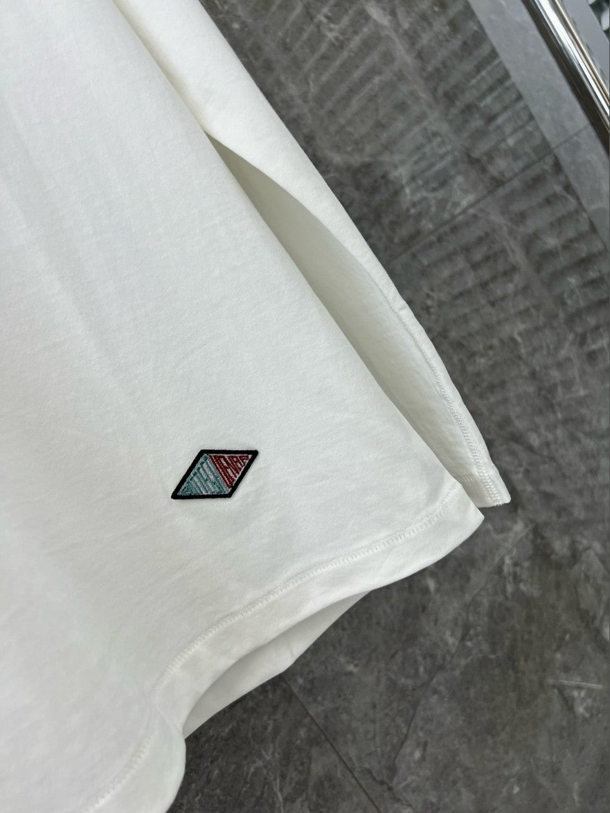 보테가베네타 다이아 로고 긴팔티