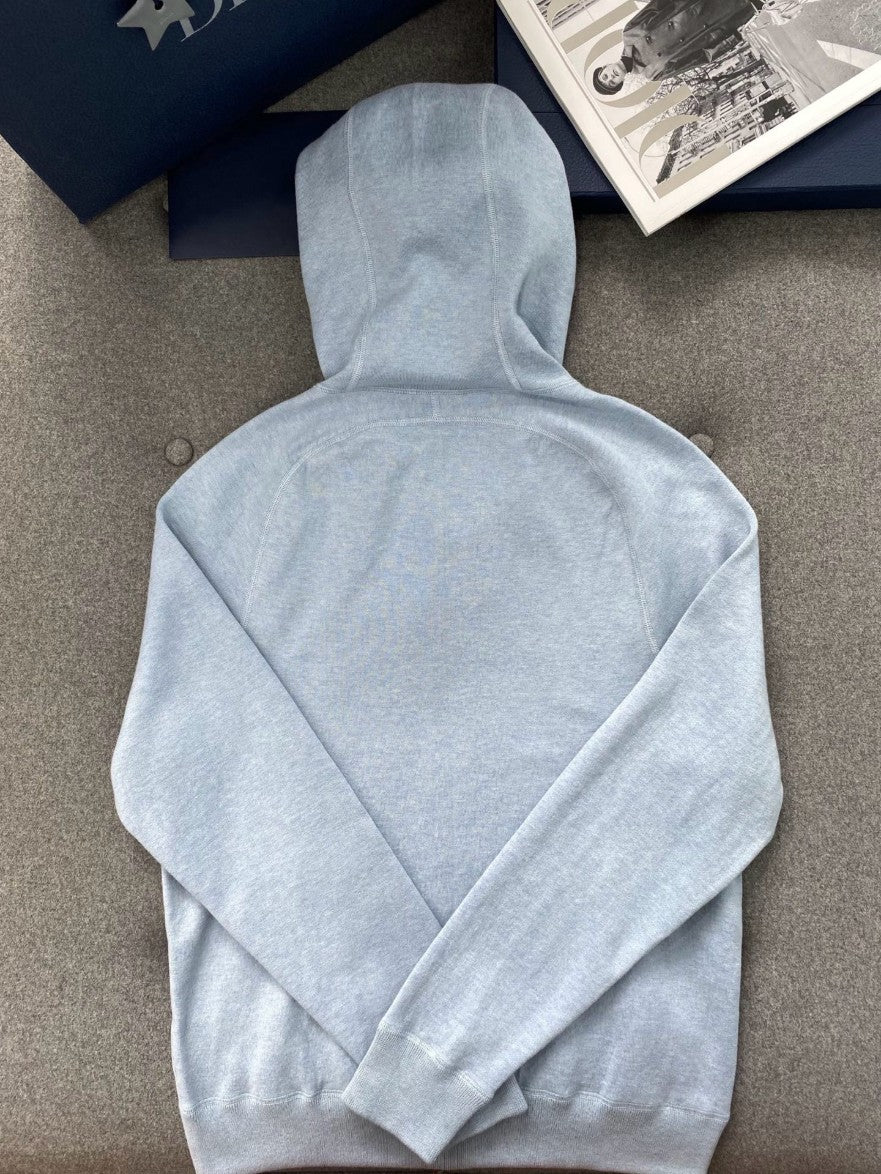 디올 오블리크 캐시미어 후드 집업