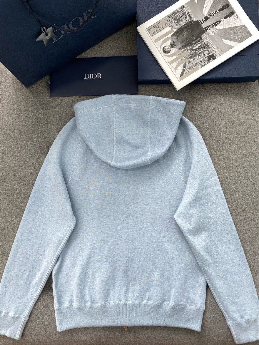 디올 오블리크 캐시미어 후드 집업