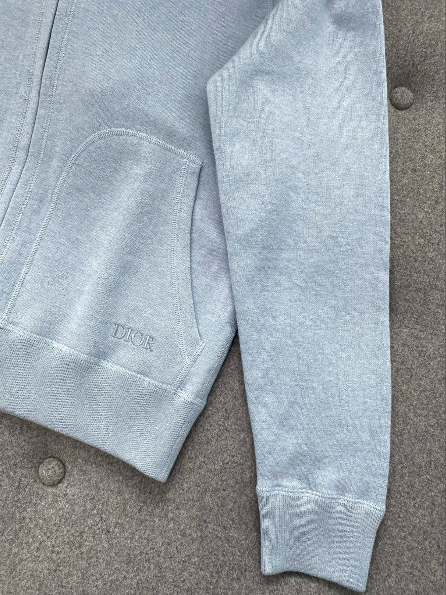 디올 오블리크 캐시미어 후드 집업