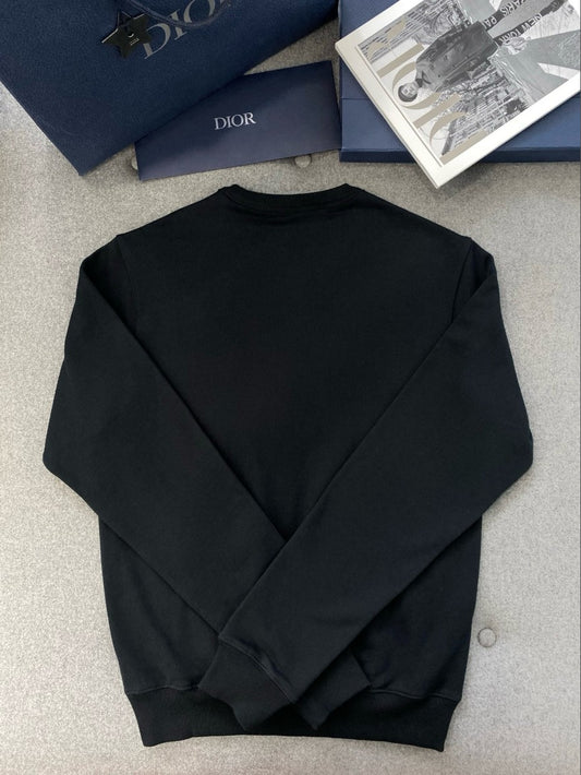 디올 CD 로고 기모 맨투맨