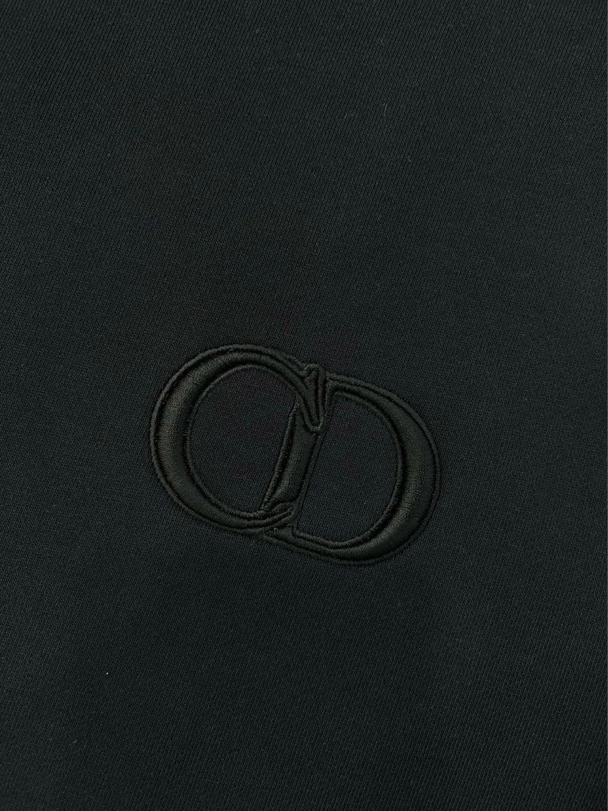 디올 CD 로고 기모 맨투맨