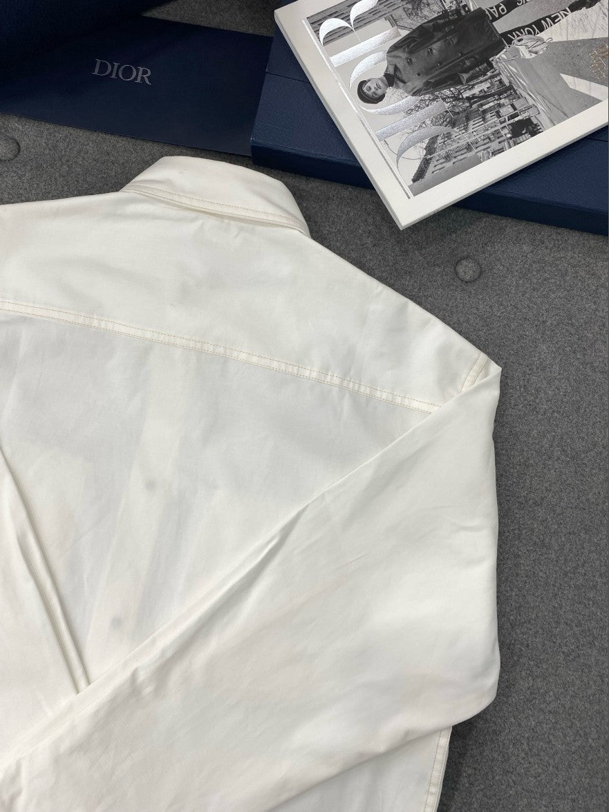디올 더블 포켓 오버핏 남방 셔츠