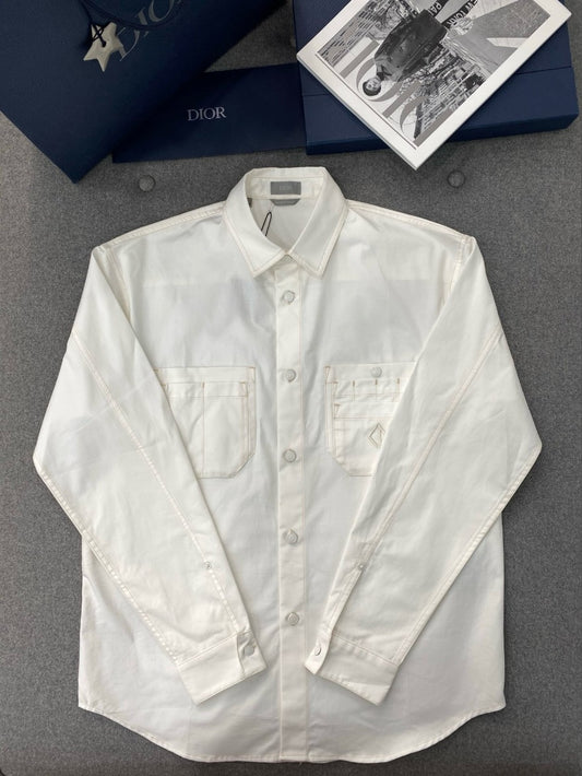 디올 더블 포켓 오버핏 남방 셔츠