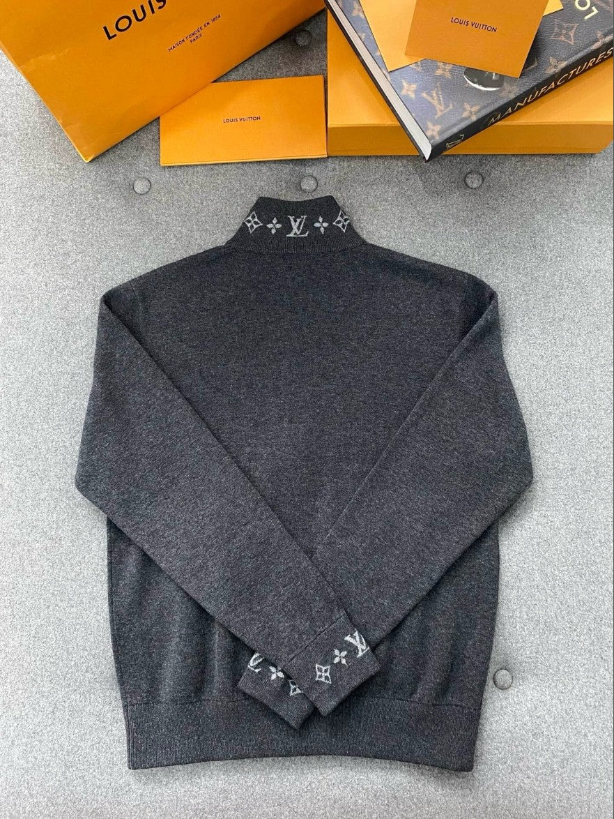 루이비통 LV 로고 울 집업