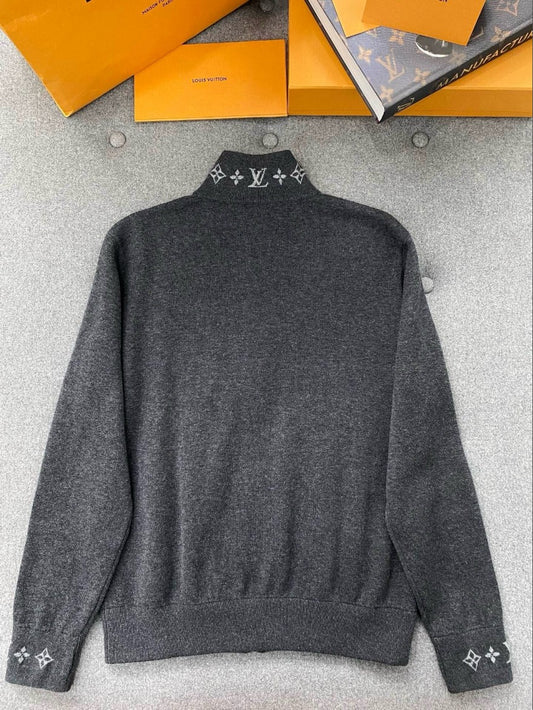 루이비통 LV 로고 울 집업