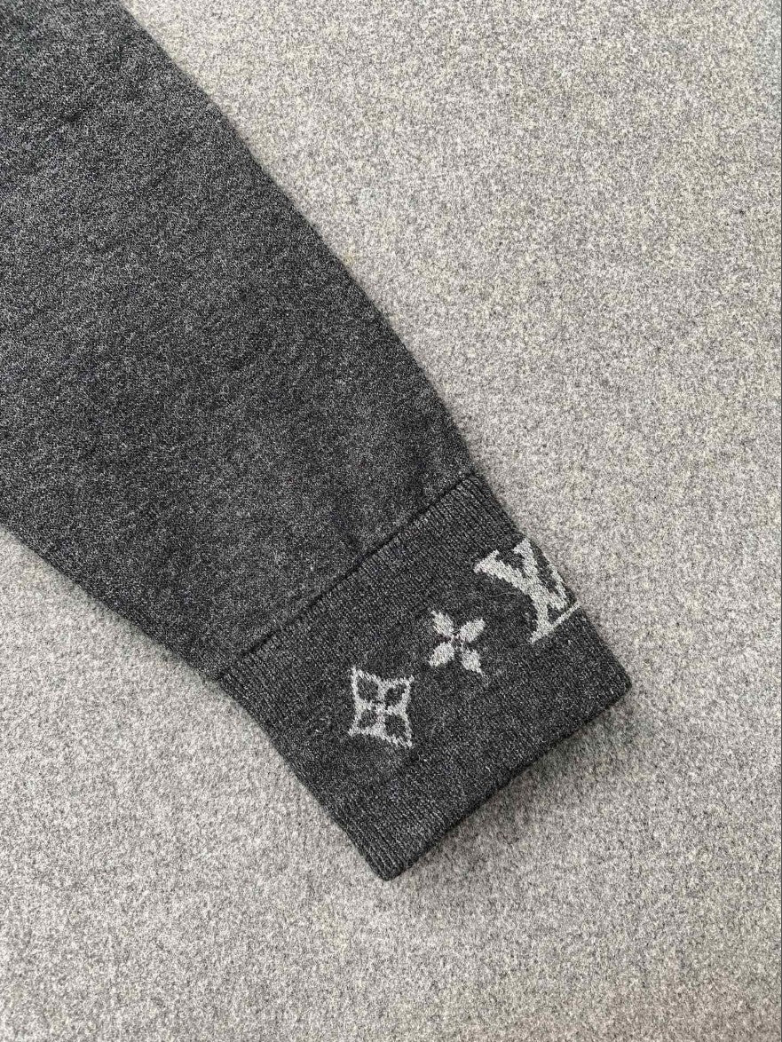 루이비통 LV 로고 울 집업