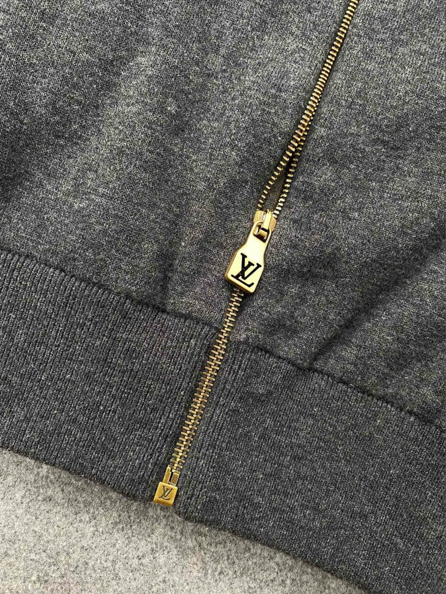 루이비통 LV 로고 울 집업