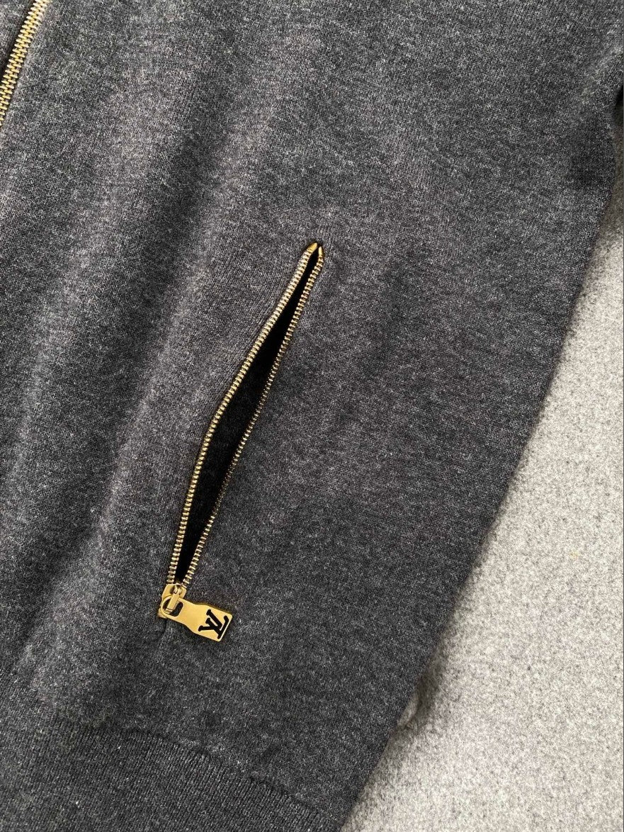 루이비통 LV 로고 울 집업