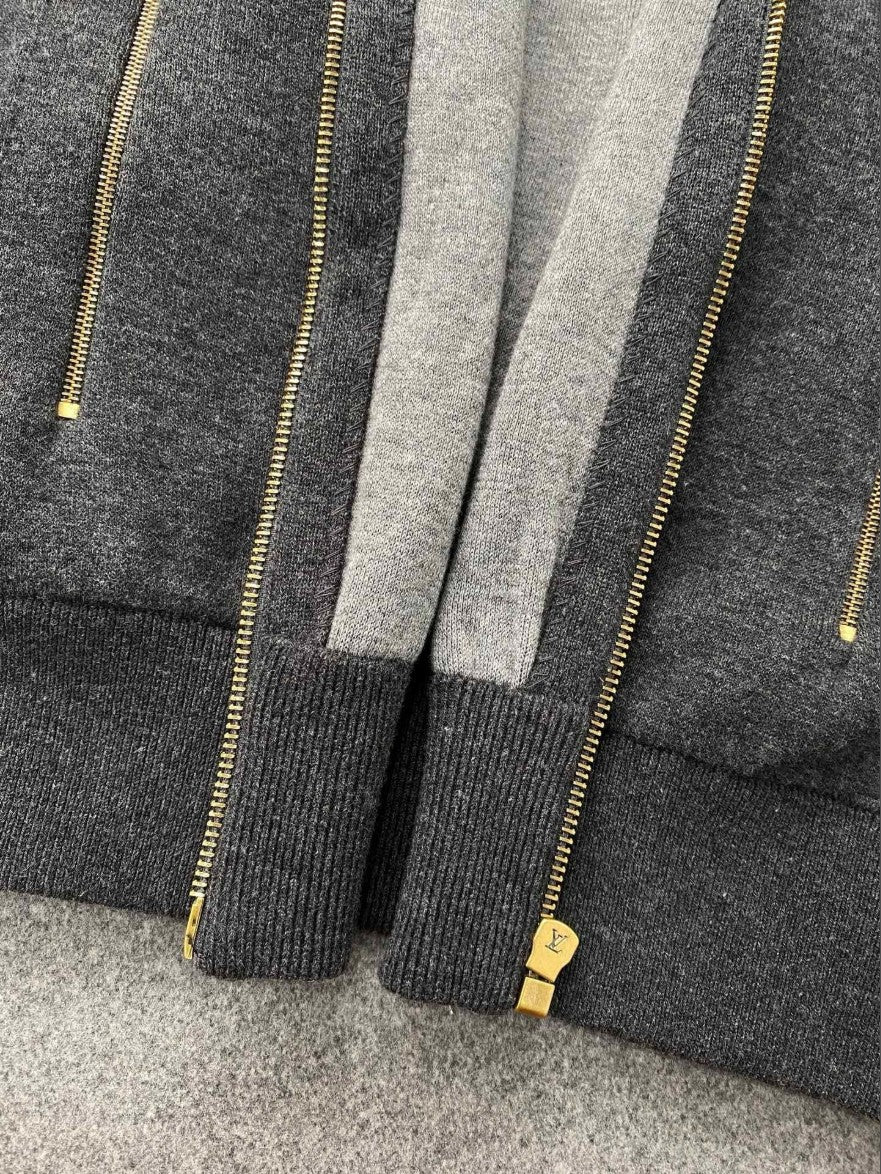 루이비통 LV 로고 울 집업