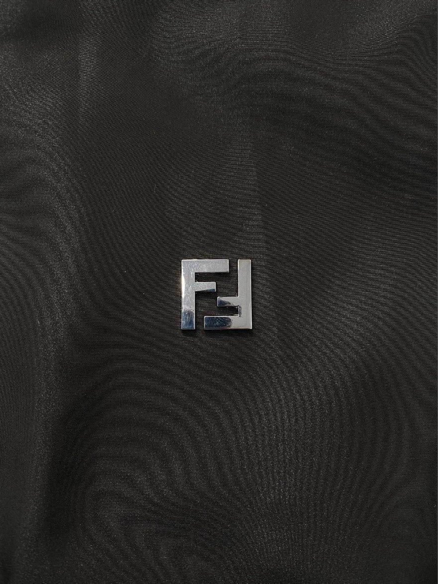 펜디 FF 메탈 로고 후드 집업 자켓