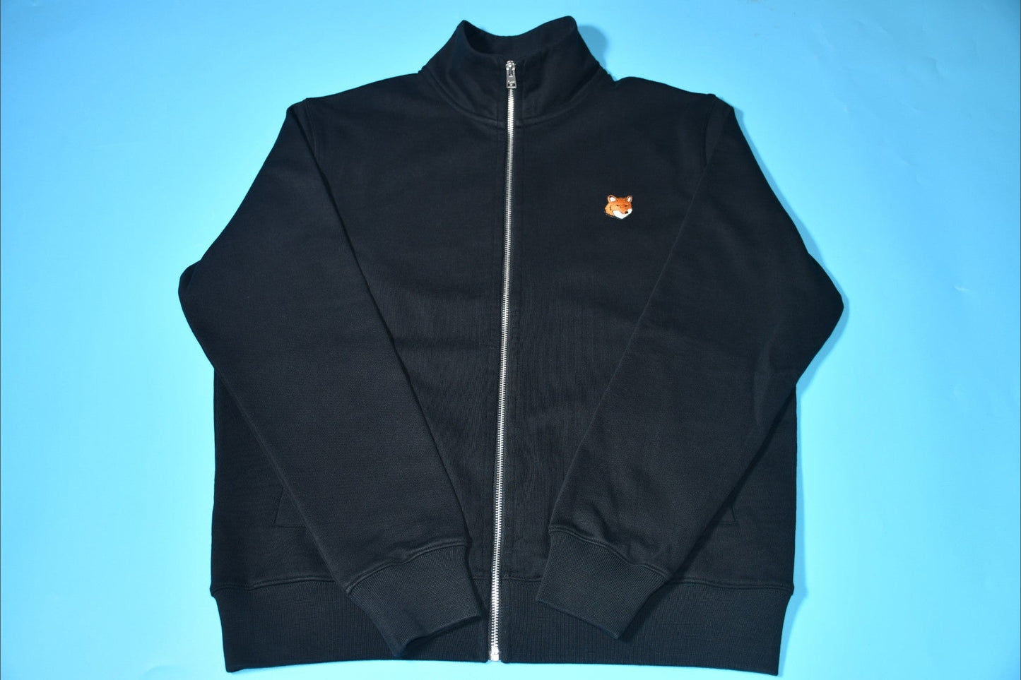 메종키츠네 컬러 폭스 로고 집업