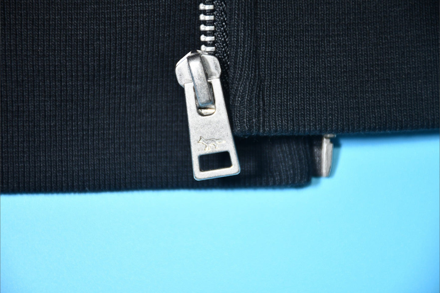 메종키츠네 컬러 폭스 로고 집업