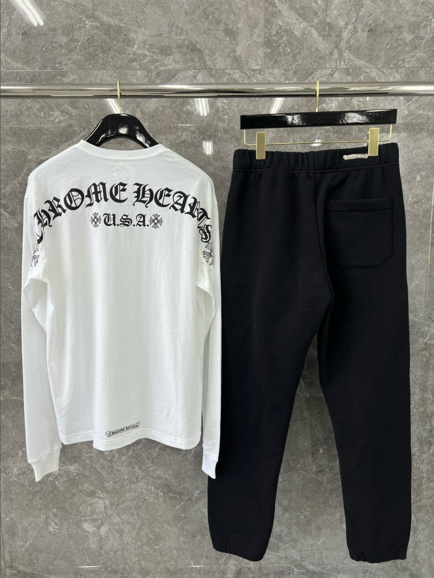 크롬하츠 자수 로고 바지