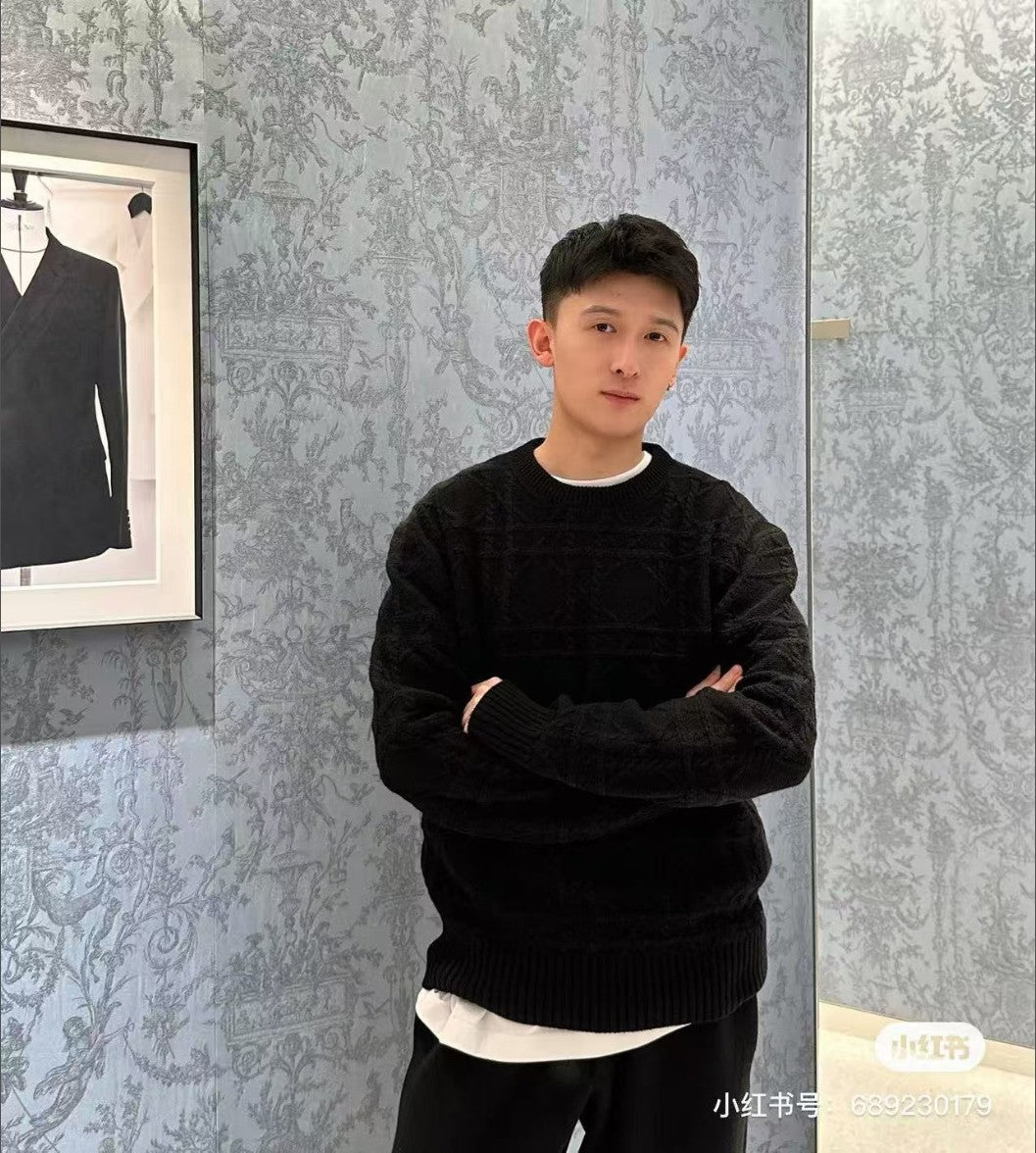 디올 까나쥬 캐시미어 풀오버 니트