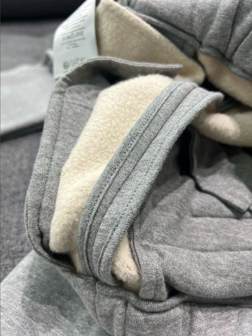 디올 CD 입체 로고 기모 바지