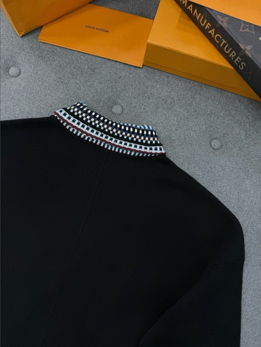 루이비통 LV 로고 카라 집업 자켓