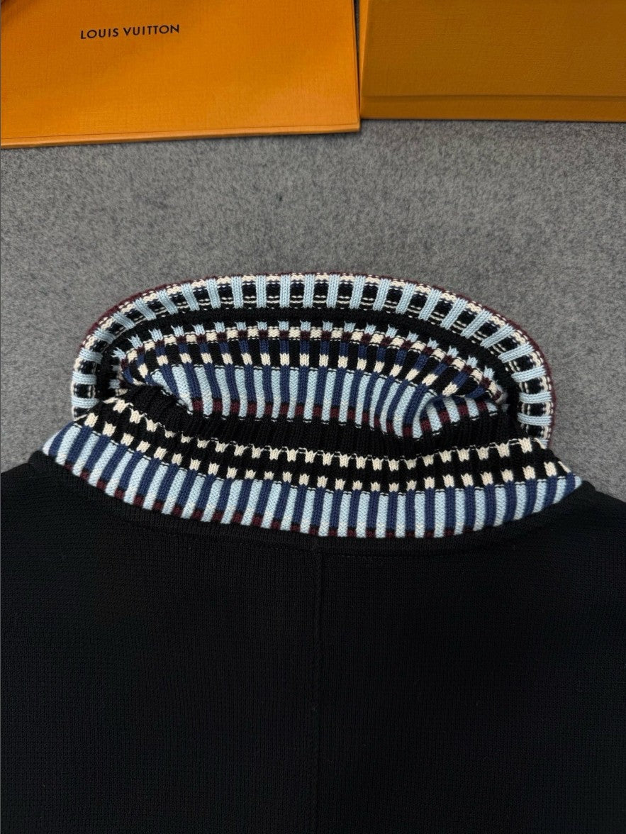 루이비통 LV 로고 카라 집업 자켓