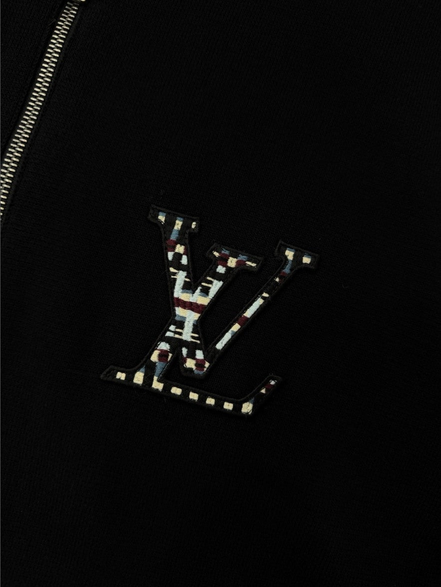 루이비통 LV 로고 카라 집업 자켓