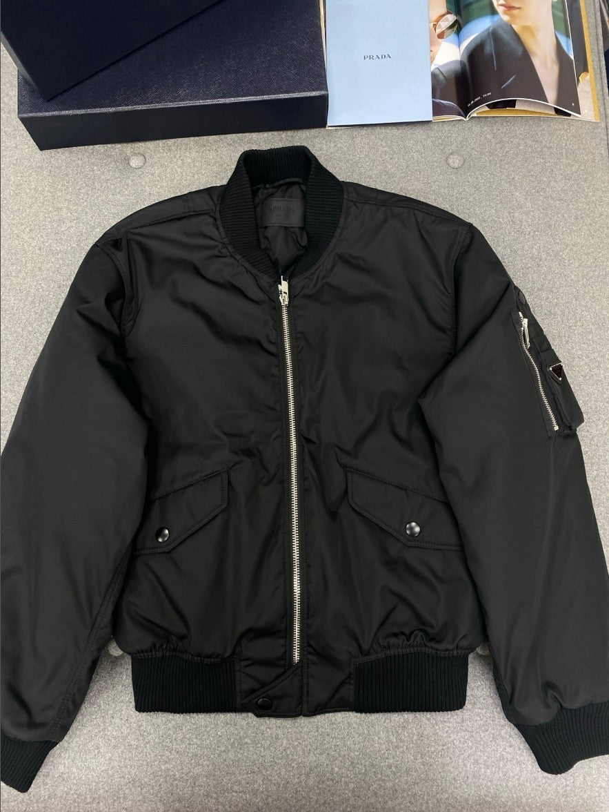 프라다 나일론 항공 패딩 점퍼