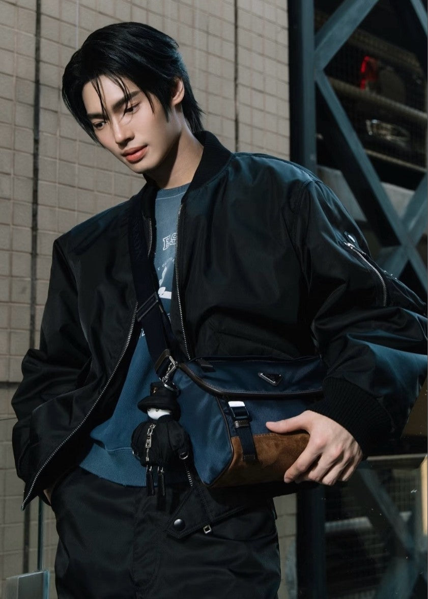 프라다 나일론 항공 패딩 점퍼