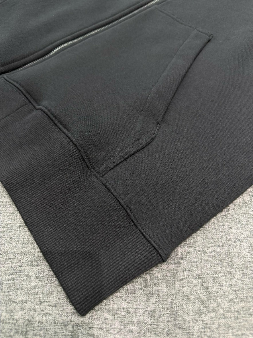 버버리 사이드 스몰 체크 후드 집업