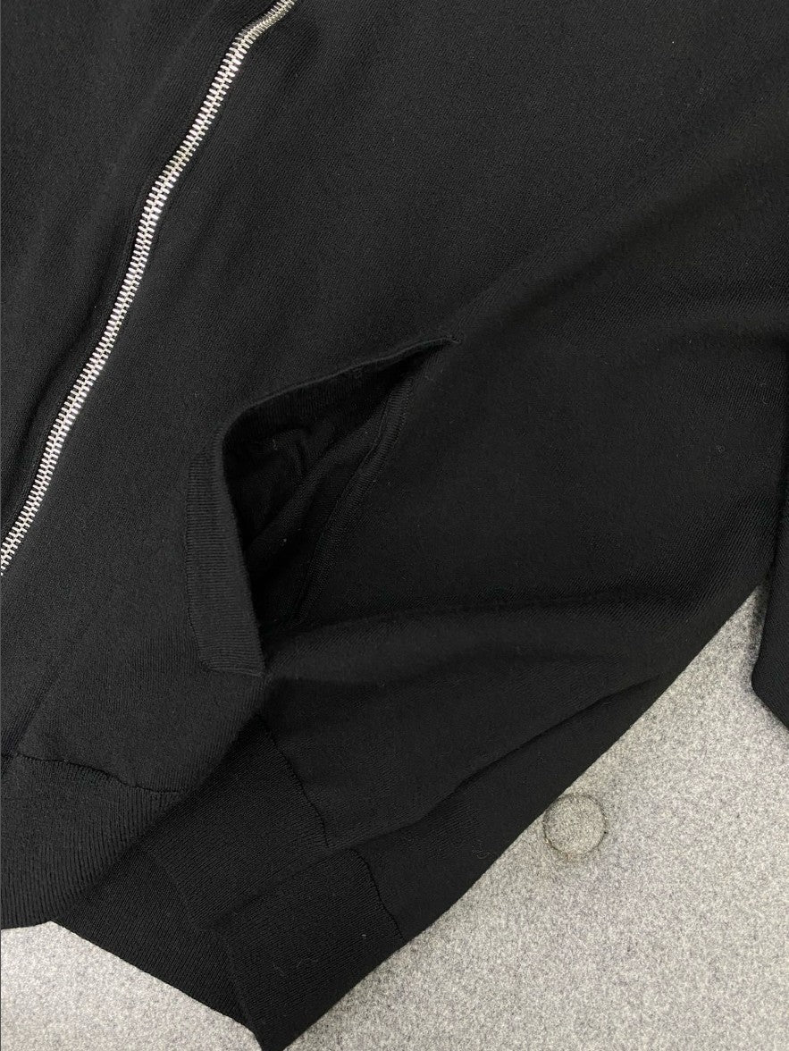 프라다 삼각 로고 울 집업 자켓